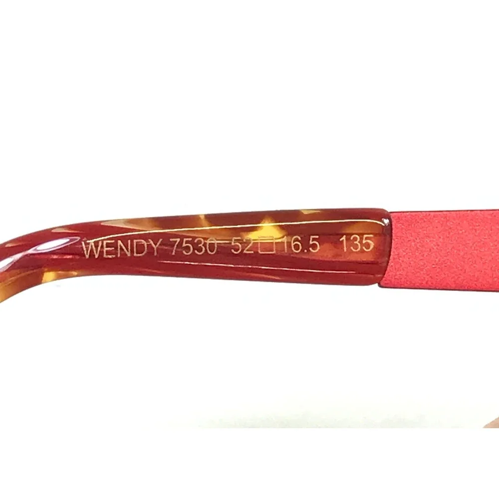 BOZ Eyeglasses Frames WENDY 7530 Matte Plum Purple Red Cat Eye 52-16.5-135